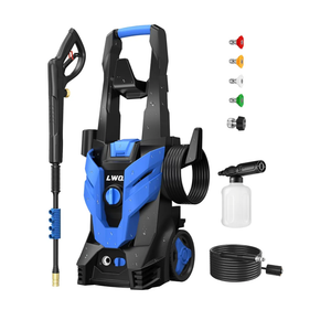 Pressure Washer, Power Washer with 4 Quick Connect Nozzles, High Pressure Cleaning Machine with Foam Cannon for Cars/Fences/Driveways/Patios/Home Cleaning