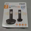 VTech LS6381-2 Bluetooth Speaker with Echo Cancellation, Noise Reduction, Music Streaming, PC/Landline/Cellular Calls, Paired with DECT6.0 Cordless Handset, Answering System, Smart Call Blocker,Black