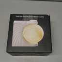 Sunrise Alarm Clock for Heavy Sleepers, Moon Lamp with Moon Light & 10 Light Effects, Cute Alarm Clock with10 White Noise Sounds & Dual Alarms for Bedrooms & Home Office Decor (Walnut Wood Grain) (Brown)