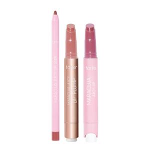 tarte maracuja juicy lip plump Hydrating & Volumizing Lip Plumper Gloss Balm with Nourishing Hyaluronic Acid & Vitamin E, Plumps & Moisturizes, Vegan & Cruelty-Free