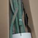 Tall Faux Cactus Plant62in Realistic Texture Tall Fake Plant, Artificial Cactus Large with White Planter Indoor Outdoor for Home Office Living Room Bedroom Foyer Porch Decor. (60in with basic plastic black planter)