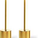 Cordless Table Lamps Rechargeable Set of 2, Portable LED Desk Lamp, 5000mAh Battery Powered Wireless Table Light 3 Color Dimmable Lighting for Restaurant Dining Patio Outdoor Bedroom (Gold)