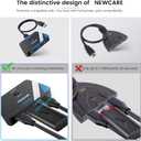 [Upgrade] HDMI Switch 3 in 1 Out, 4K@60Hz HDMI 2.0 Switch Splitter with 2.6FT Long HDMI Cable, 3-Port HDMI Switcher Selector, Supports 4K 30Hz 3D 1080P HDCP2.2 for PS5 Xbox DVD Player Fire Stick PC