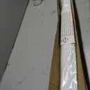 UNISHADES 100% Blackout No Tools No Drill Cordless Roman Shades for Windows, Size 33 3/4" W × 72" H (for Windows 34" W × 72" H) Blackout - Off-White
