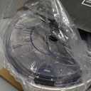 Stainless Steel Salad Spinner, 4.8 Qt Vegetable Washer, BPA-Free Lettuce Dryer with Crank Design, Dishwasher Safe, Non-Slip Base - Transparent Lid