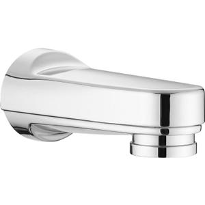 Metal Pull Down Bathtub Spout with Diverter, 5-1/4" Length, Repair Part Tub Spout, Rebuilt with RP33794& RP12307, Chrome