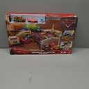 Mattel Disney and Pixar Cars On The Road Playset with 2 Toy Vehicles & Light-Up Countdown, Includes Lightning McQueen & Mater Truck