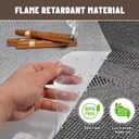 Clear Office Chair Mat for Carpet - 36"x48" Heavy-Duty Protection for Low Pile Carpets - Not Suitable for Hardwood Floors