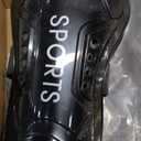 Syhood Soccer Shin Guards and Socks for Toddler Kids Youth, Lightweight Soccer Shin Pads Protective Defender Gear for 3-5, 5-10, 10-15 Years Old Children Teen Boys Girls Sports Game(M Size,Black)