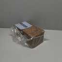 Sumnacon Small Wicker Basket with Lid Rectangle Woven Baskets for Toiletries Tampon Storage,Wicker Storage Basket with Lid,Decorative Seagrass Storage Baskets for Shelf Bathroom Toilet Table, Coffee