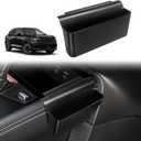 Muslogy Center Console Organizer Compatible with 2025 Nissan Kicks Accessories Shifter Storage Box ABS Material Console Phone Pocket Gear Shift Organizer Passenger Side Only