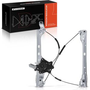A-Premium Front Driver Side Power Window Regulator with Motor (2-Pin) | for GMC Acadia 2017 2018 2019
