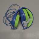 acer Kids Headphones - Over-Ear 85/94dB Volume Limiter, 3.5mm Jack Foldable Stereo Sound Headset for Toddlers Girls Boys Travel Learning Entertainment Tablet Kindle iPad PC Blue Green, HK03
