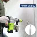 Worker Bee SDS Plus Rotary Hammer Drill Bits & Chisels Set,Concrete Masonry Hole Tool,17-Piece