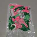 Pink Green Balloon Arch Garland Kit with Star Foil Balloons 4D Round Ball Balloons for Woodland Baby Shower Wedding Tropical Safari Birthday Party Decorations