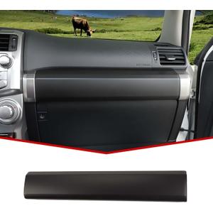 JeCar Co-Pilot Passenger Decoration Trim ABS Interior Accessories Compatible with Toyota 4runner SUV 2010-2022, Matte Black