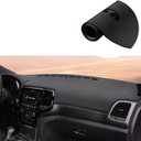 Rifoda Dash Cover Mat Fit for Jeep Grand Cherokee 2011-2021 Leather Material Nonslip Dashboard Protector Sunshade No Glare Cover pad Black Stitching (NOT for Jeep Cherokee & Grand Cherokee L)