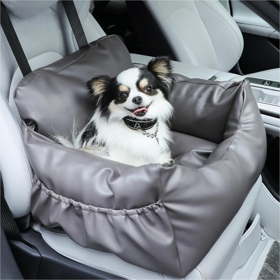 PAWZ Road Dog Car Seat for Small Dogs, Waterproof Booster Bed
