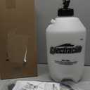 Spectracide 16412 1 Gallon Multi-Purpose Lawn & Garden Poly Tank Sprayer, Made in The USA, Adjustable Cone Nozzle, 1-Pack, Translucent White