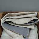 Double Layers 8x10 Area Rugs for Living Room- Upgraded Removable(Upper Layer+Lower Layer) Washable Area Rugs for Bedroom,Dining Room- Large Vintage Carpets with Cushioned Pad for Home Office (Beige-ivory-cream-brown-camel(double Layers))