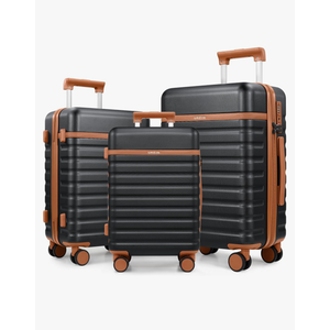 Luggage Sets 2 Piece, PC Hardside Carry on Suitcase with Spinner Wheel TSA Lock, Suitcase Set for Women Men