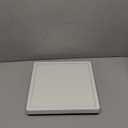 12 Inch Square Flush Mount LED Ceiling Light Fixture, 6500K Daylight White Light LED Ceiling Lamp, Slim Flat Panel Lighting Fixture for Laundry Room, Bedroom, Kitchen, Living Room, Closet