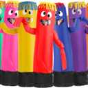 Spooktacular Creations Adult Inflatable Costume, Green Tube Dancer with Wacky Waving Arm Flailing, Funny Halloween Costume for Halloween Dress Up Parties