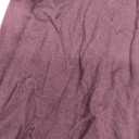 Women Casual Loose Soft Crewneck Short Sleeve Pockets Swing T-Shirt Dress (Medium, Round Hem Maroon)