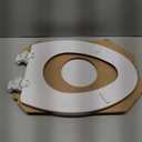 Bemis 1500EC 390 Lift-Off Wood Elongated Toilet Seat, Cotton White (Pack of 1)