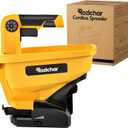 Rozlchar Power Spreader Compatible for Dewalt 20V/60V Battery, Seed Spreader for Year-Round, Covers Up to 5,000 sq. ft.(Tool Only, No Battery) (Yellow)