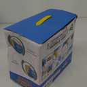 Fully Automatic Bubble Machine Gun - No Dip Bubble Gun Blaster for Kids Ages 4-8 and Adults with 3 Powerfull Fans - 5000 Bubbles per Minute - Best Gift for Birthdays and Party Favors (Blue)