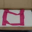 American Mahjong Game Set, Portable Carrying Bag,Acrylic 160 Tiles,Western Mahjong Tiles Set,Complete Ma Jong Set (Pink)