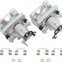 labwork 2 x Rear Left and Right Brake Calipers Replacement for Chevy Impala Malibu Replacement for LaCrosse 18-B5400A 13578100