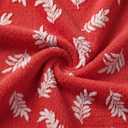 Horaldaily Pets Flannel Blanket, Red Leaves 3D Textured Soft Fuzzy Fluffy Plush Cozy Fleece Premium Blankets for Dog Cat Puppy Kitten Couch Protection, 20x30