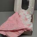 Yoofoss Muslin Pack and Play Sheets Fitted, Organic Mini Crib Sheets for Boys Girls, Playard Sheet Compatible with Pack N Play Mattress, Soft, Breathable and Durable 38"x26" (Cherry Blossom Pink)