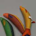 Potaroma Cat Toys Saury Fish, 3 Pack, Catnip Crinkle Sound, Soft and Durable, Interactive Kitten Kicker for Indoor Kitty Exercise 9.4 Inches for All Breeds