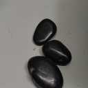 Pulovin 40 lbs Black Stones for Plants Indoor, 3-4 Inch Decorative River Rocks for Plants, Flower Pots, Vase, Polished Garden Stones for Outdoor Landscaping, Walkways, Yard