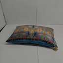 Creative Co-Op Floral Harmony Velvet Lumbar Pillow, Multicolor