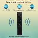GHUST Voice Remote Control Replacement for Samsung QLED 8K QN800D QN900D Series Neo Quantum HDR Smart TV QN65QN800DAFXZA QN75QN800DAFXZA QN85QN800DAFXZA QN65QN900DAFXZA QN75QN900DAFXZA QN85QN900DAFXZA
