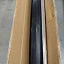 VIVOHOME Polycarbonate Window Door Awning Spliced Canopy Transparent with Black Bracket 40 Inch x 40 Inch