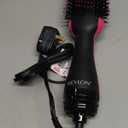 REVLON One-Step Volumizer Hair Dryer and Styler with Improved Motor  Easy Salon-Style Blowouts  Less Frizz, More Shine, and Reduced Heat Damage, for all Hair Types and Lengths (Black) (1.0 VOLUMIZER UPDATED MOTOR LIFE)