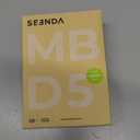 seenda Wireless Trackball Mouse, Bluetooth Rollerball Thumb Control Mice Ergonomic, Rechargeable, 3 Device Connection (Bluetooth/USB) Compatible for Mac/Android/Windows Computers - Purple