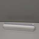 Quasziwa Aluminum Foil & Plastic Wrap Dispenser with Cutter - Easy One-Hand Operation, Space-Saving Kitchen Organizer for Worktops & Cabinets, Magnetic Cling Film Dispenser - Fits 12" Rolls, Gray