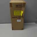 NEEDOMO Christmas Decorations Outdoor&Indoor, 17''/12'' Metal Candle Lantern Decor,Christmas Lanterns with Snowflakes Stars and LED Candle for Home Porch Patio Table Centerpieces, Xmas,No Glass