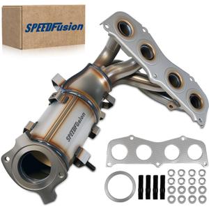 Front Catalytic Converter Compatible with Toyota Camry/Solara 2002 2003 2004 2005 2006 2.4L L4 Catalytic Convertor Replacement 25051-0H050, 25051-0H040 (EPA Compliant)