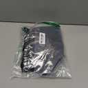 Women's Round Neck Flutter Sleeve Slim Fit Ribbed Knit Casual Summer Bodysuit Tops (XX-Large, Black)