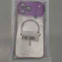 Misscase for iPhone 17 Pro Max Magnetic Case,[Military Drop Protection] Clear Hard Plastics Cover, Camera Lens Protector,Compatible with MagSafe,Anti Yellowing Full Protection Cases-Purple