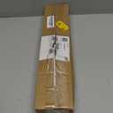 Curtain Rod for Windows 36-88 Inch, Window Treatment Rods, Short Adjustable Splicing Drapery pole, Matte Black