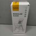 SupMaKin Upgrade Safe Mandoline Slicer Plus, Vegetable Chopper, Potato Slicer, Food Slicer Onion Chopper, Fry Cutter, Veggie Salad Dicer Kitchen Chopping Artifact Gifts (Blue)