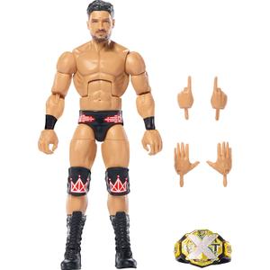 Mattel WWE Elite Action Figure & Accessories, Series #119, 6-inch Collectible Ethan Page with 25 Articulation Points & Swappable Hands